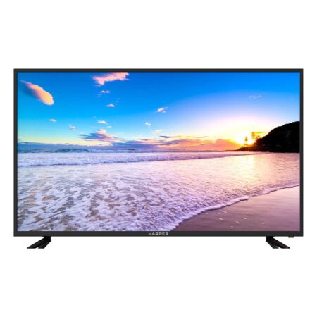 55" Телевизор Harper 55U660TS черный 3840x2160, Ultra HD, 50 Гц, WIFI, SMART TV