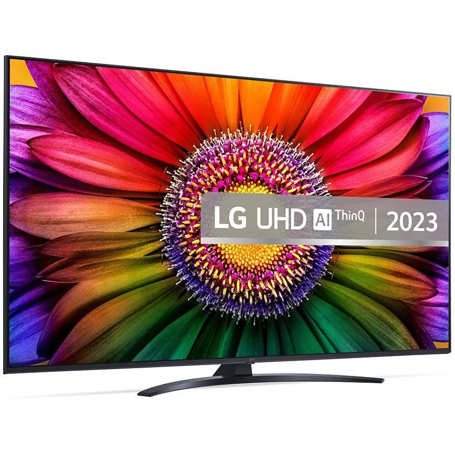 65" Телевизор LG 65UR81006LJ.ARUB черный 3840x2160, 4K Ultra HD, 50 Гц, Wi-Fi, Smart TV, WebOs
