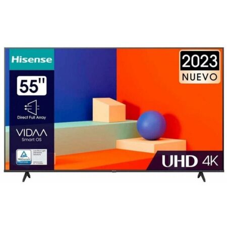 55" Телевизор Hisense 55A6K черный, 3840x2160, 4K Ultra HD, 60 Гц, Wi-Fi, SMART TV, VIDAA