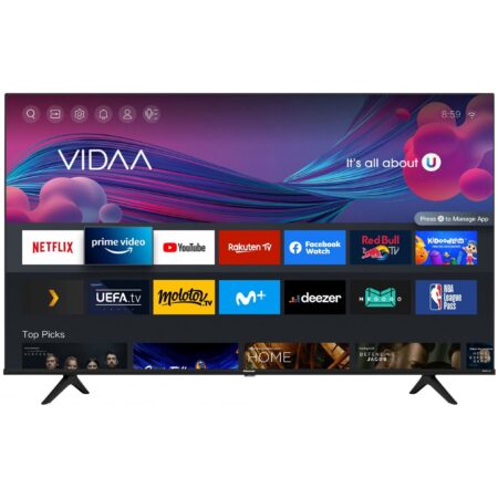 75" Телевизор Hisense 75A6K черный 3840x2160, 4K Ultra HD, 60 Гц, WiFi, Smart TV , VIDAA