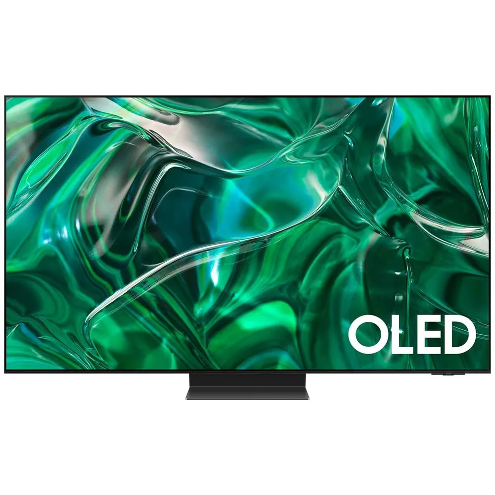 65" Телевизор Samsung QE65S95CAUXRU OLED черный титан 3840x2160, 4K Ultra HD, 60 Гц, Wi-Fi, Smart TV, Tizen