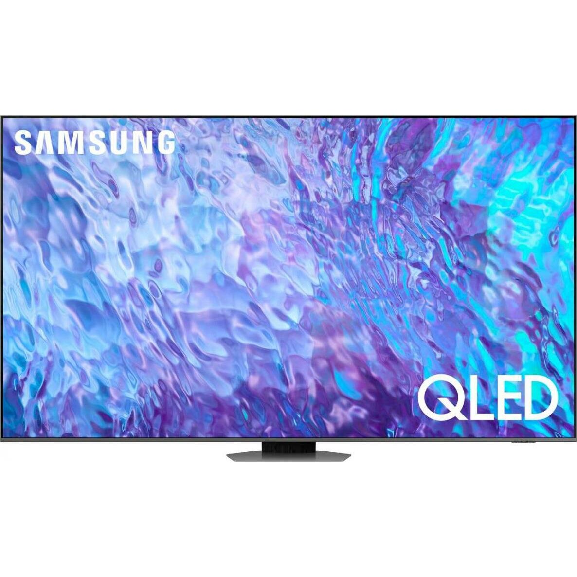98" Телевизор Samsung QE98Q80CAUXRU QLED Series 8 серебристый 4K Ultra HD 100Hz DVB-T2 DVB-C DVB-S2 USB WiFi Smart TV