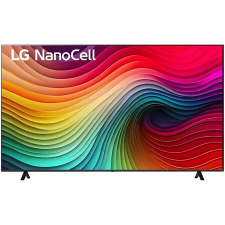 75" Телевизор LG 75NANO80T6A.ARUBчерный 3840x2160, 4K Ultra HD, 60 Гц, Wi-Fi, Smart TV, webOS