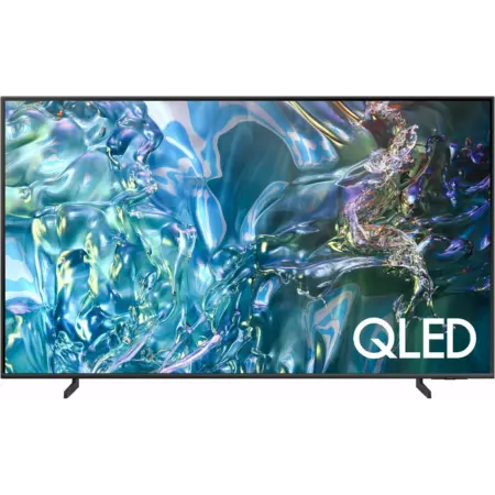 43" Телевизор Samsung QE43Q60DAUXRU QLED серый 3840x2160, 4K Ultra HD, 60 Гц, Wi-Fi, Smart TV, Tizen OS