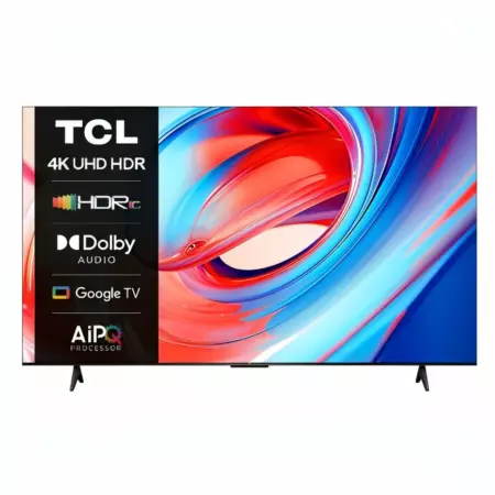 55" Телевизор TCL 55V6B черный 3840x2160, 4K Ultra HD, 60 Гц, Wi-Fi, Smart TV, Google TV