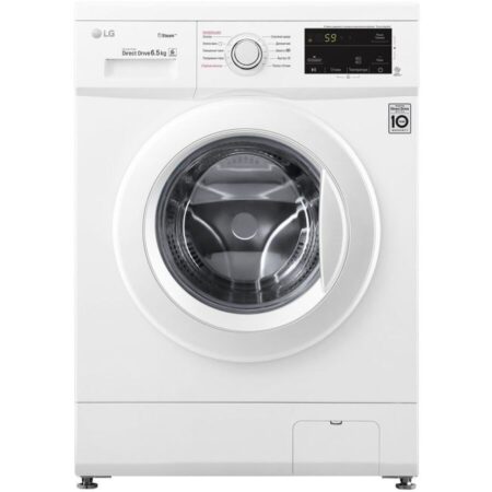 Стиральная машина LG F2J3WS0W белый, 60x44x85 см, фронтальная 6,5кг, 1000 об/мин, классы А/А/В