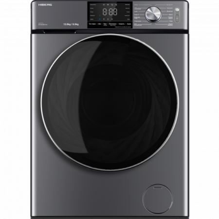 Стиральная машина HIBERG i-DDQ6A-12814Sd c сушкой