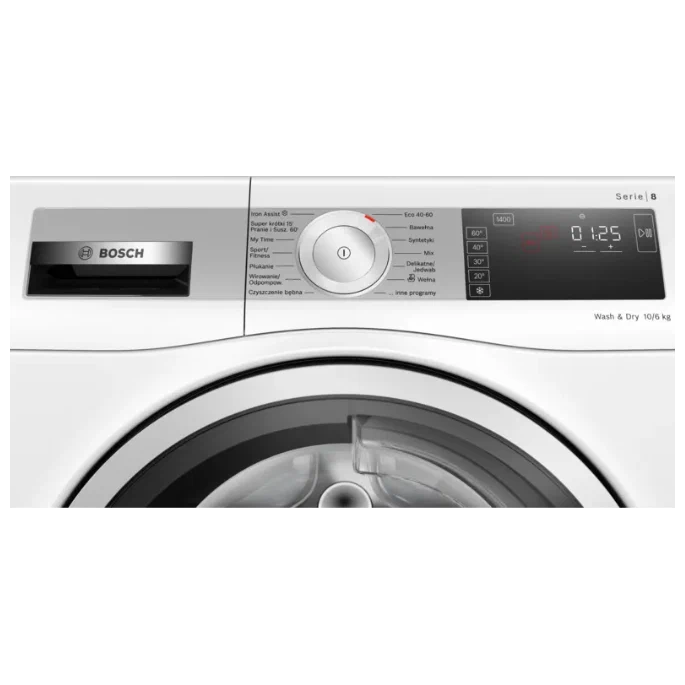 Стиральная машина Bosch WDU8H540PL с сушкой, белый
