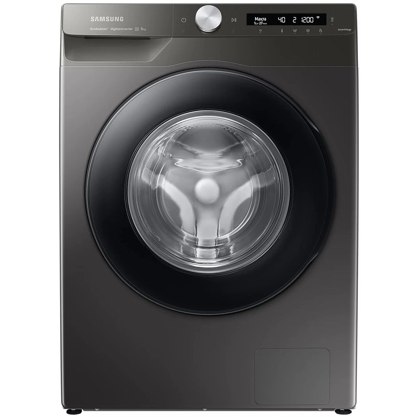 Стиральная машина Samsung WW80AG6S24AN/LD серый