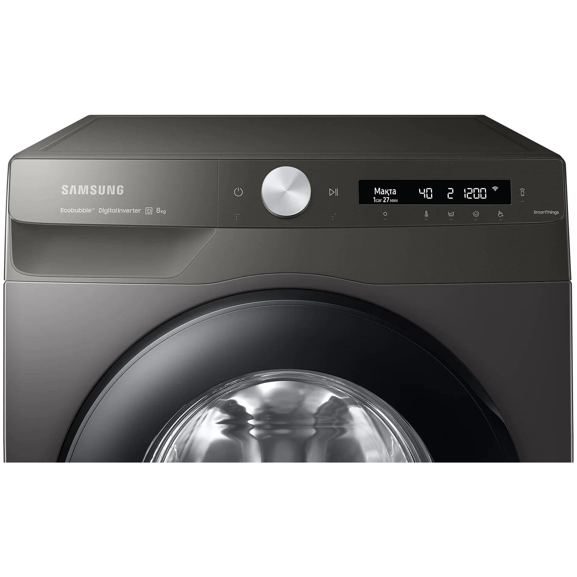 Стиральная машина Samsung WW80AG6S24AN/LD серый