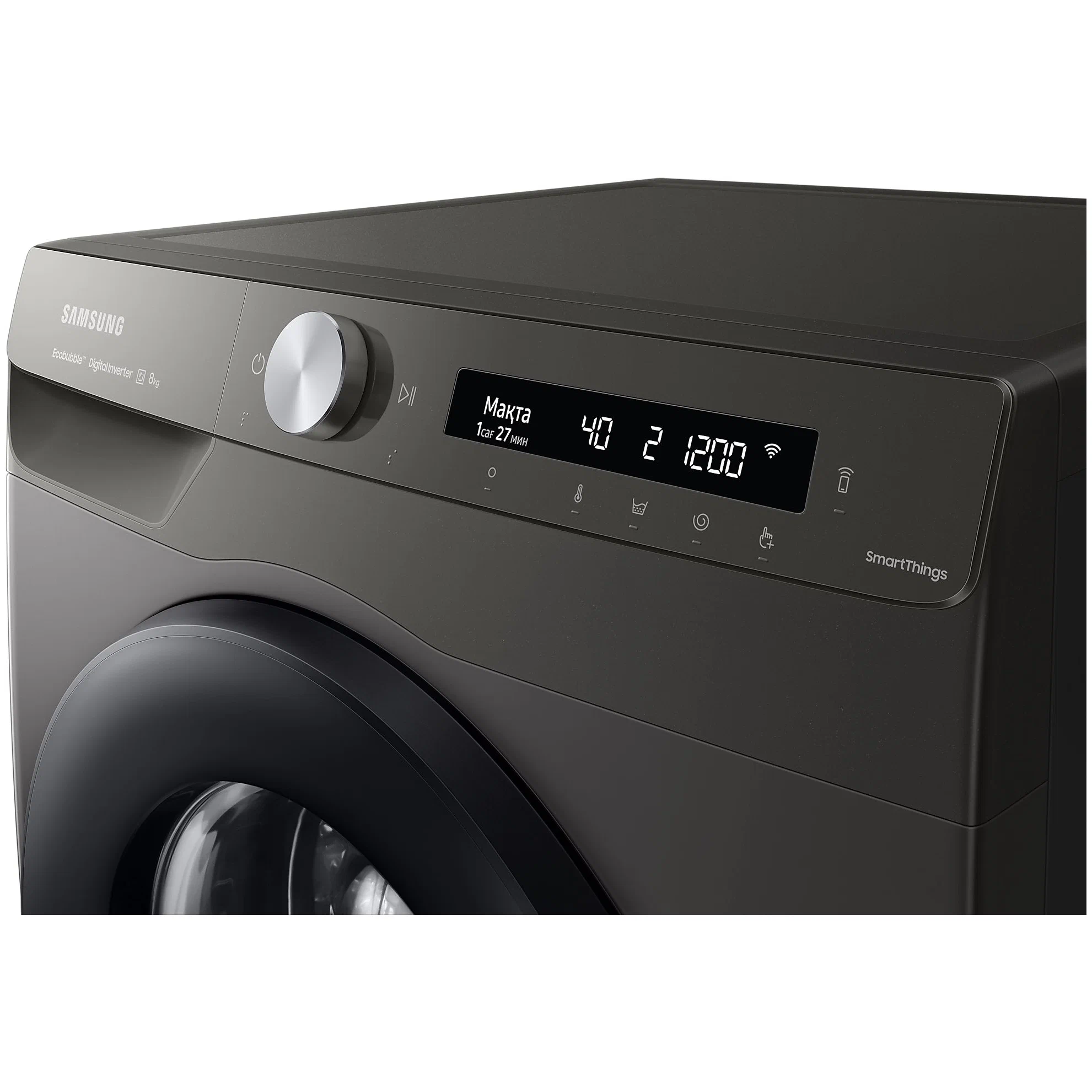Стиральная машина Samsung WW80AG6S24AN/LD серый