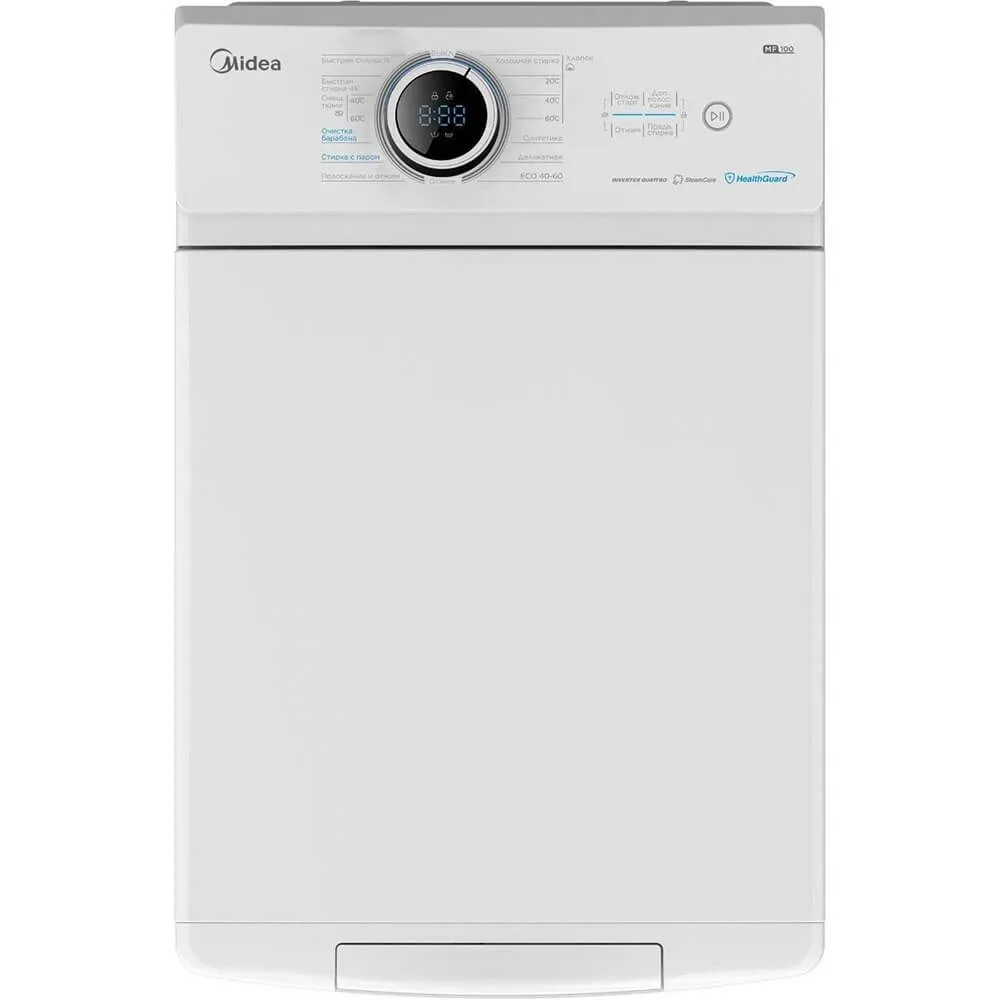 Стиральная машина Midea MF100T80BS/W-RU