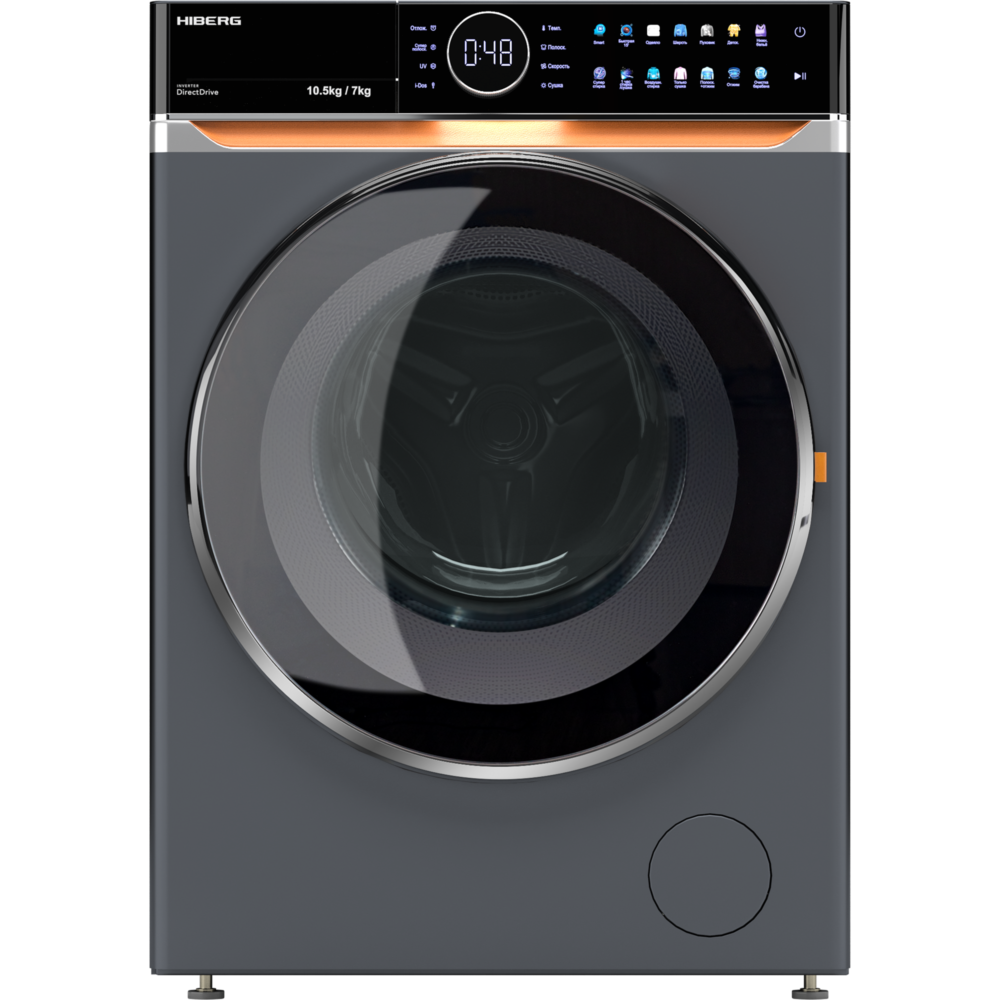 Стиральная машина c сушкой HIBERG i-DDQ10-10714 Sd