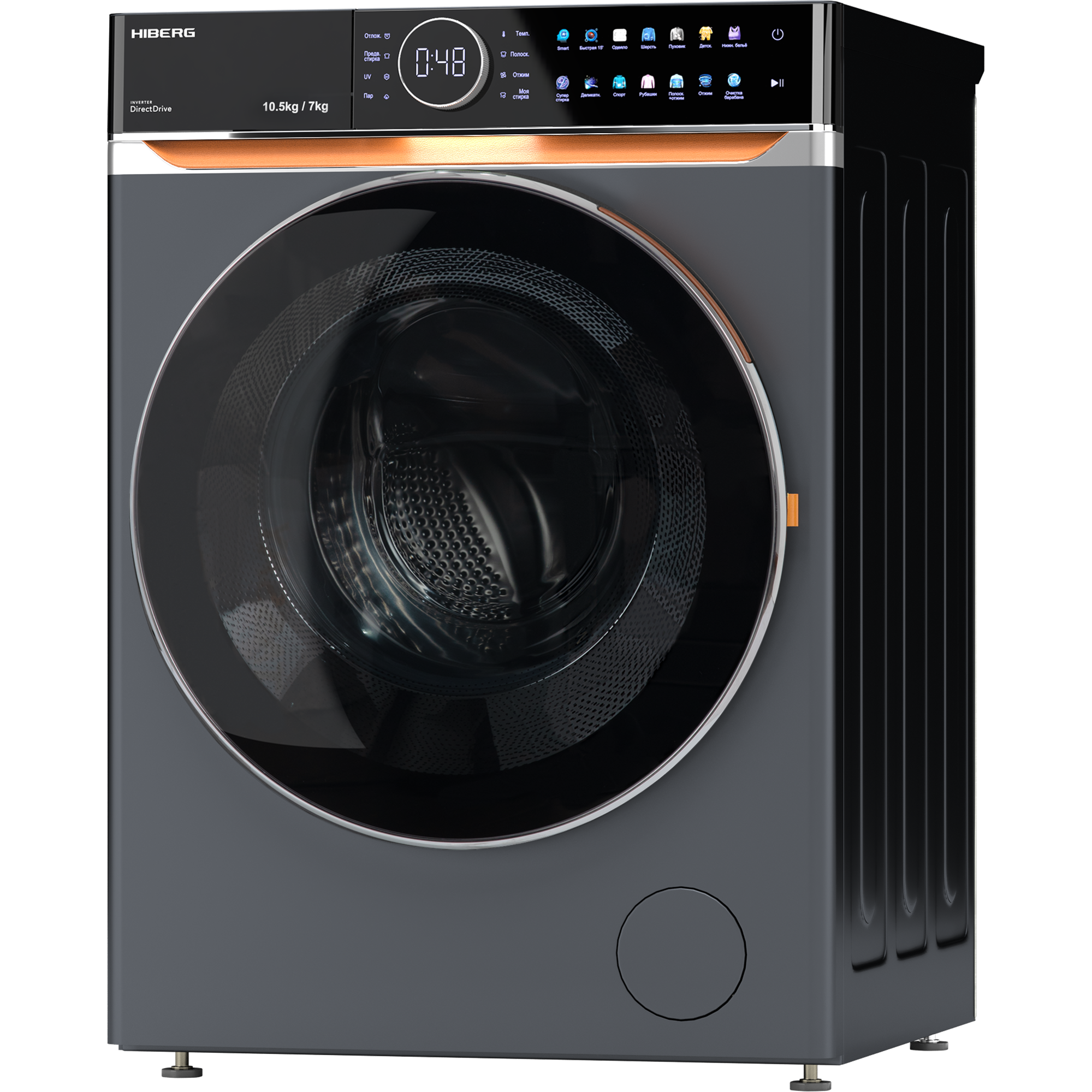 Стиральная машина c сушкой HIBERG i-DDQ10-10714 Sd
