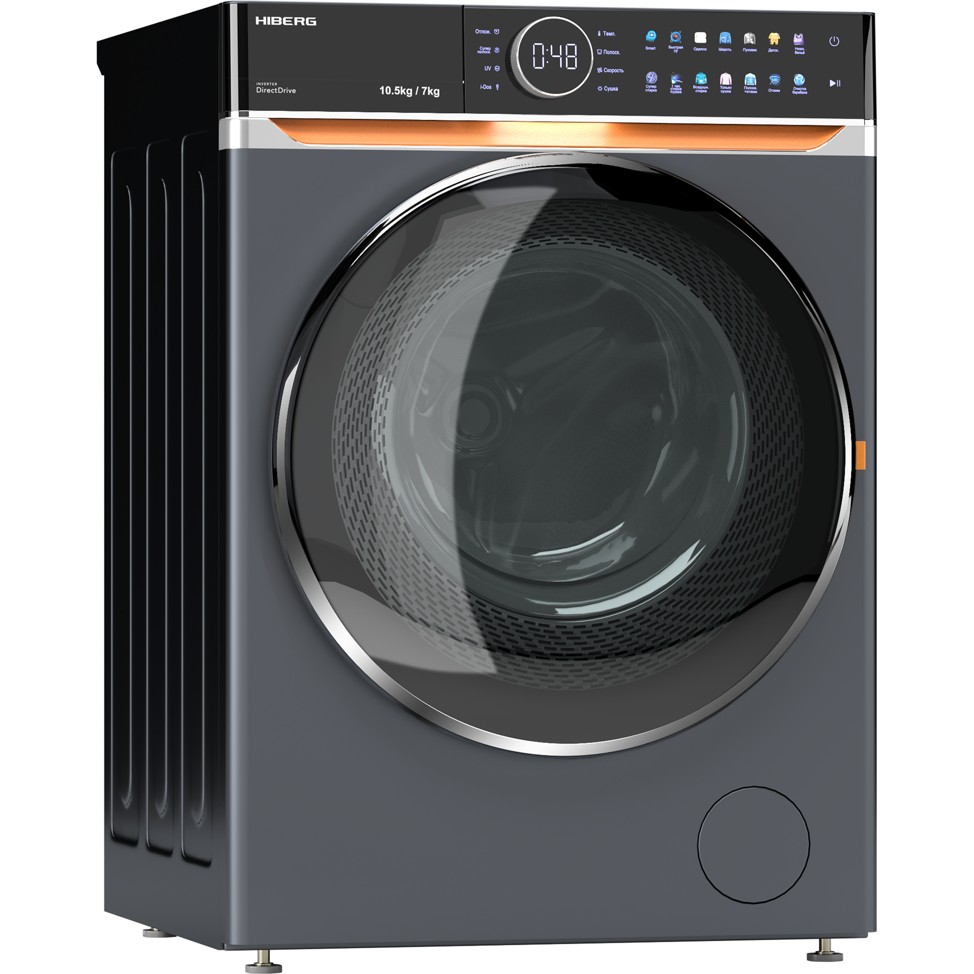 Стиральная машина c сушкой HIBERG i-DDQ10-10714 Sd