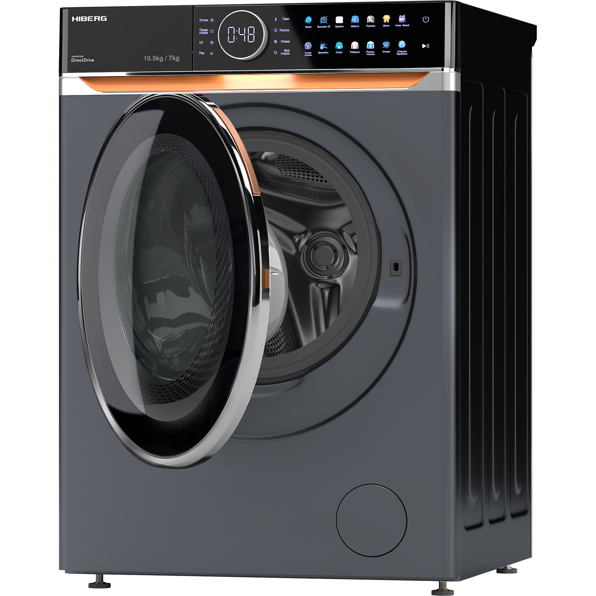 Стиральная машина c сушкой HIBERG i-DDQ10-10714 Sd