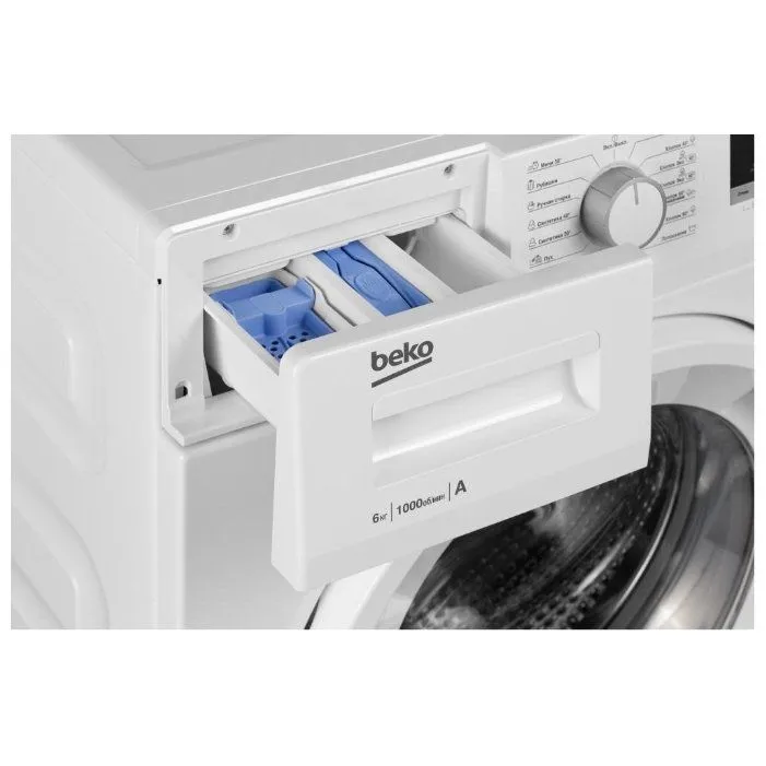 Стиральная машина Beko WRE6511ZWW класс: A загр.фронтальная макс.:6кг белый