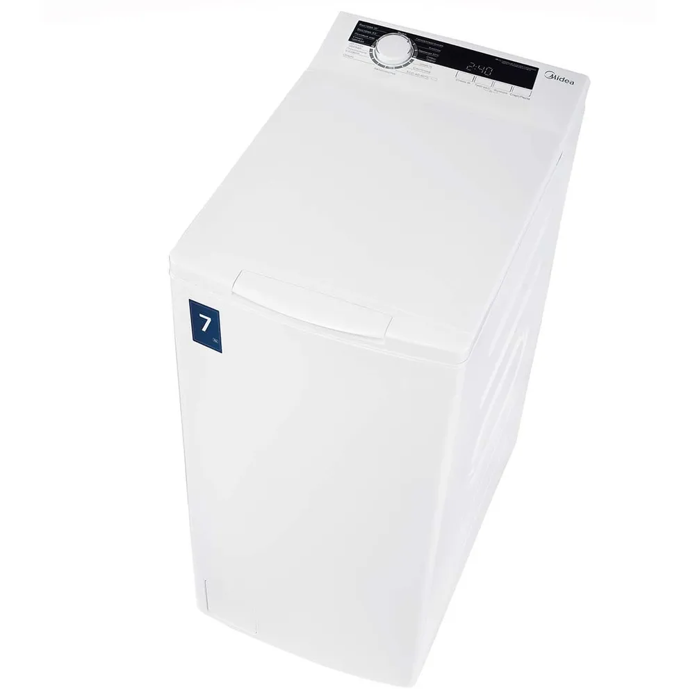 Стиральная машина Midea MFE05W70/W-RU кл.:A верт. макс.:7кг белый инвертер