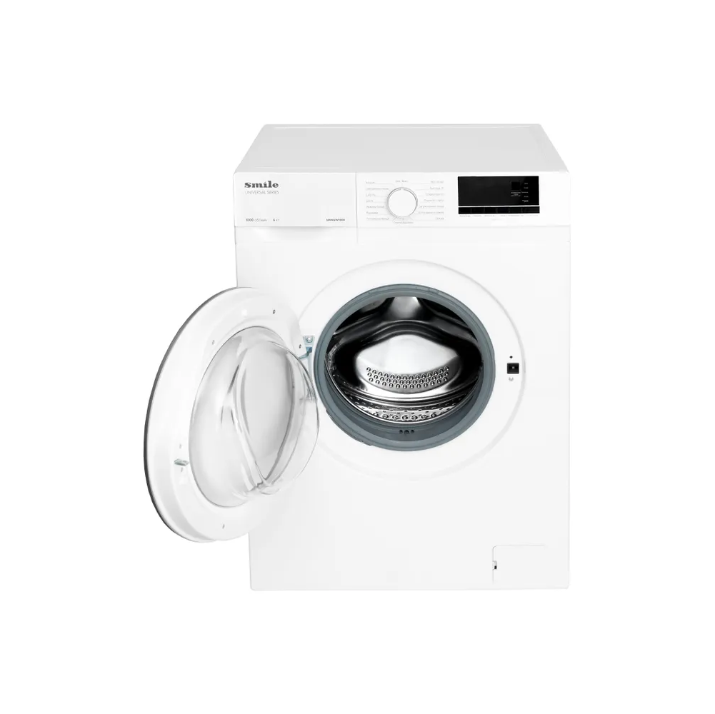 Стиральная машина SMILE SWM7W1000 белый/серебро