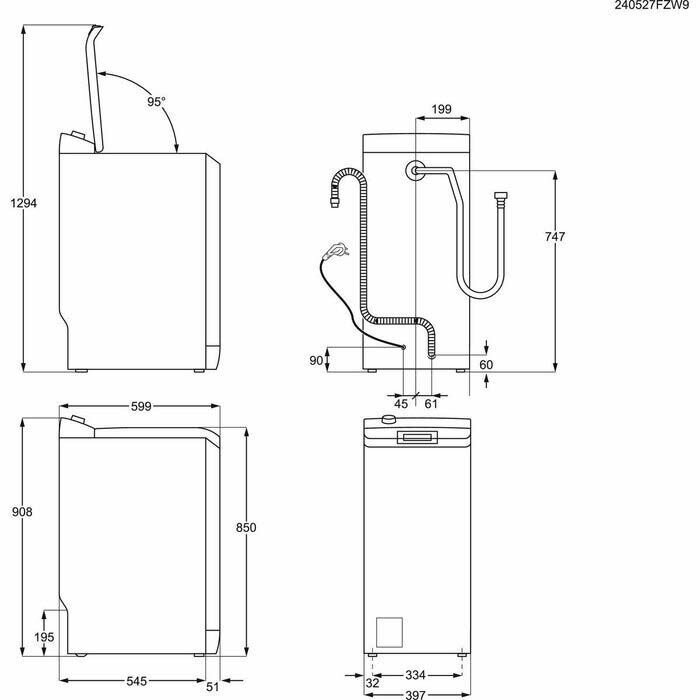 Стиральная машина AEG LTR8E373E