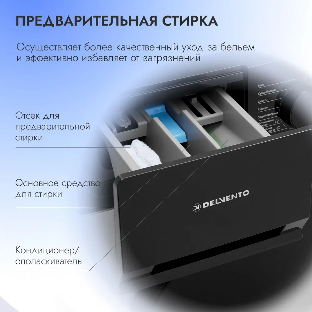 Стиральная машина Delvento VGC720