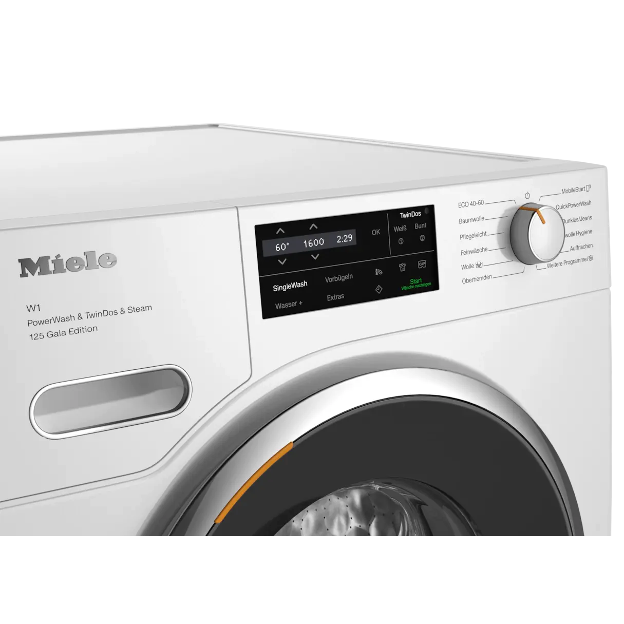 Стиральная машина Miele WWI880 WCS 125 Gala Edition белый лотос