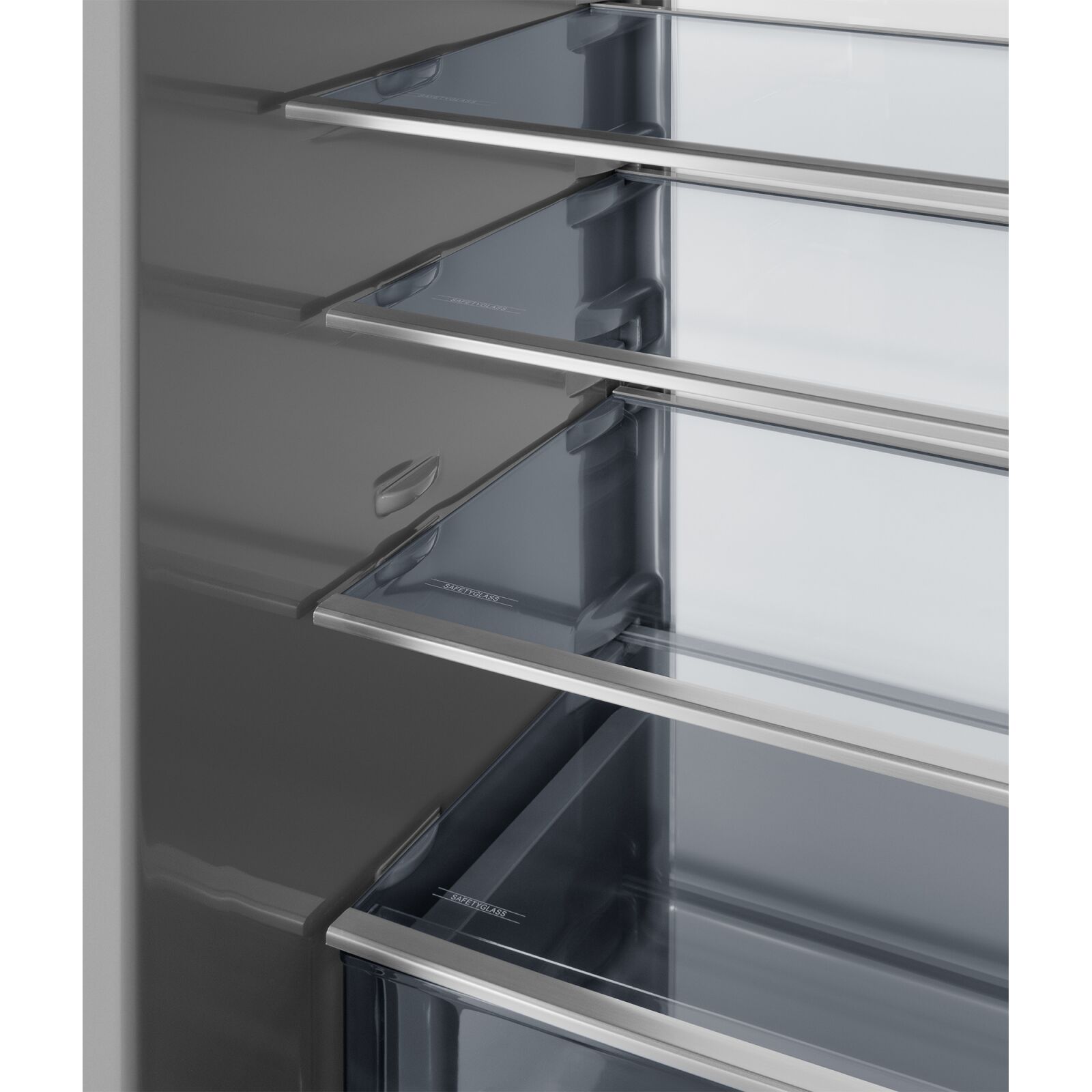 Встраиваемый холодильник Weissgauff WRKI 1970 Total NoFrost Inverter Premium EcoFresh Inox
