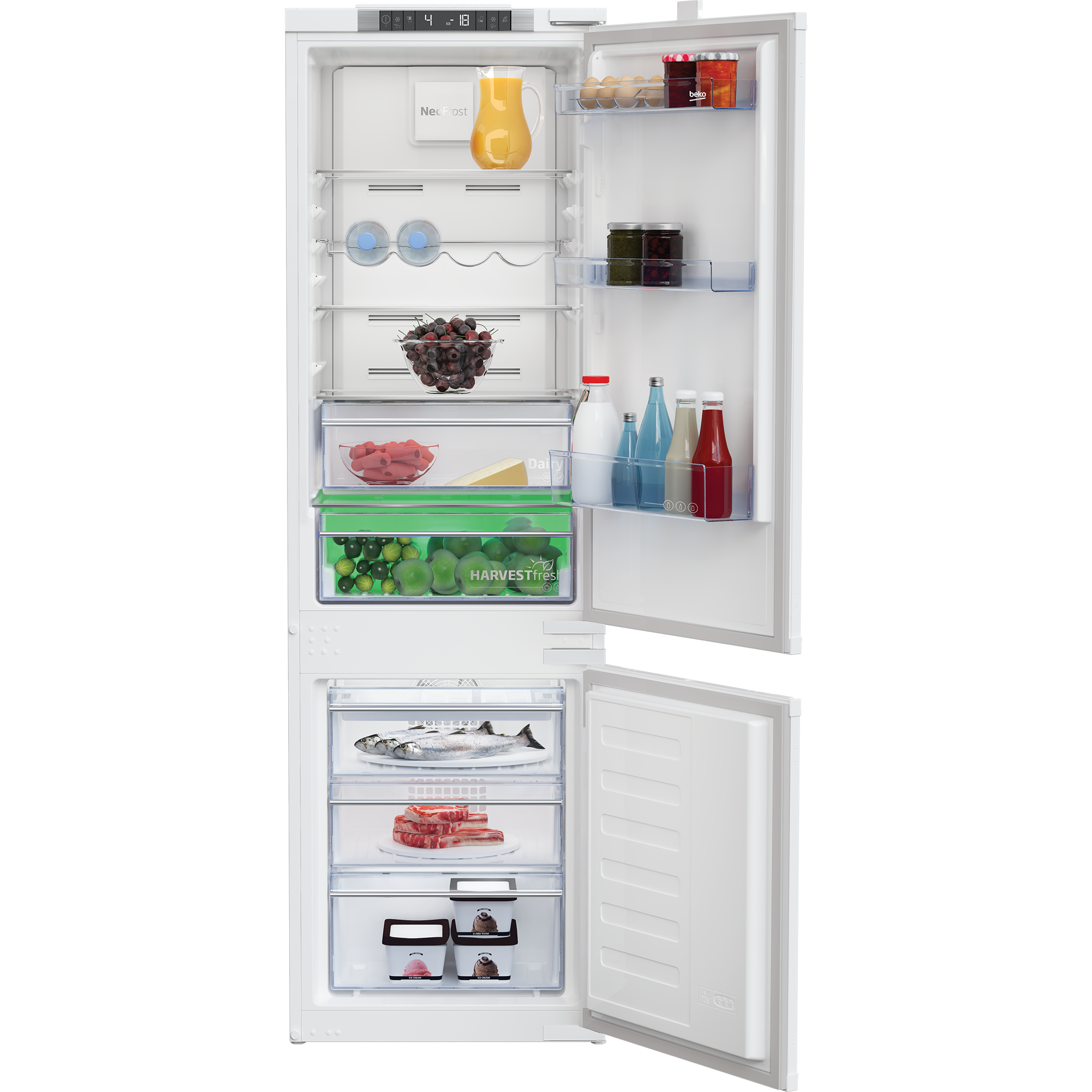 Встраиваемый холодильник BEKO BCNA275E3S