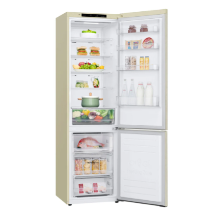 Холодильник LG GC-B509SECL бежевый