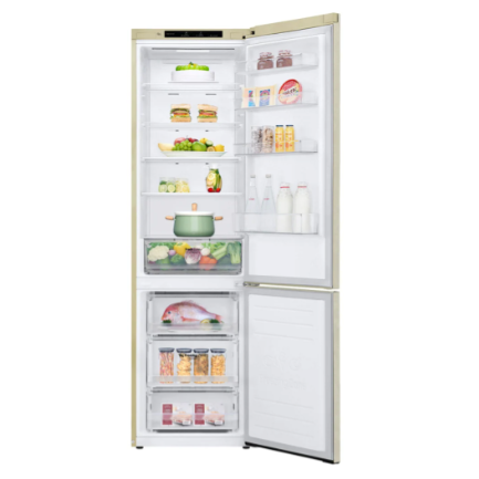 Холодильник LG GC-B509SECL бежевый